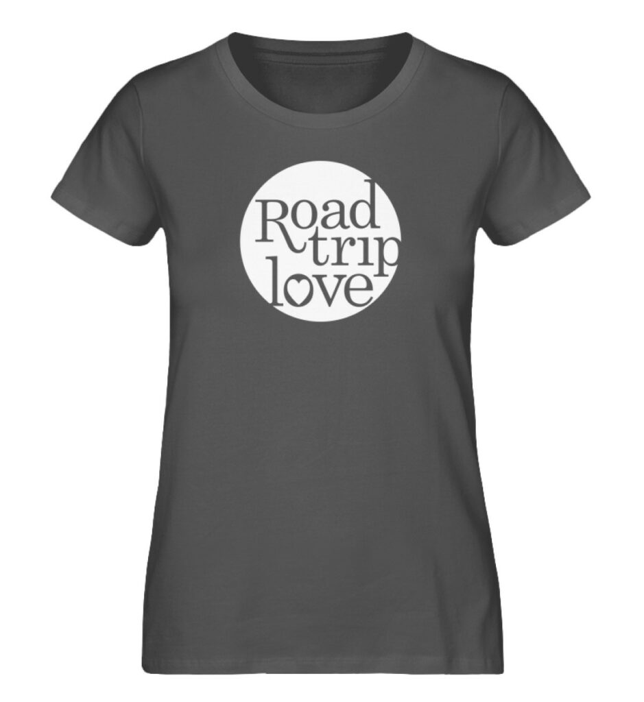 RoadtripLove Damen Organic Shirt_ANTHRACITE