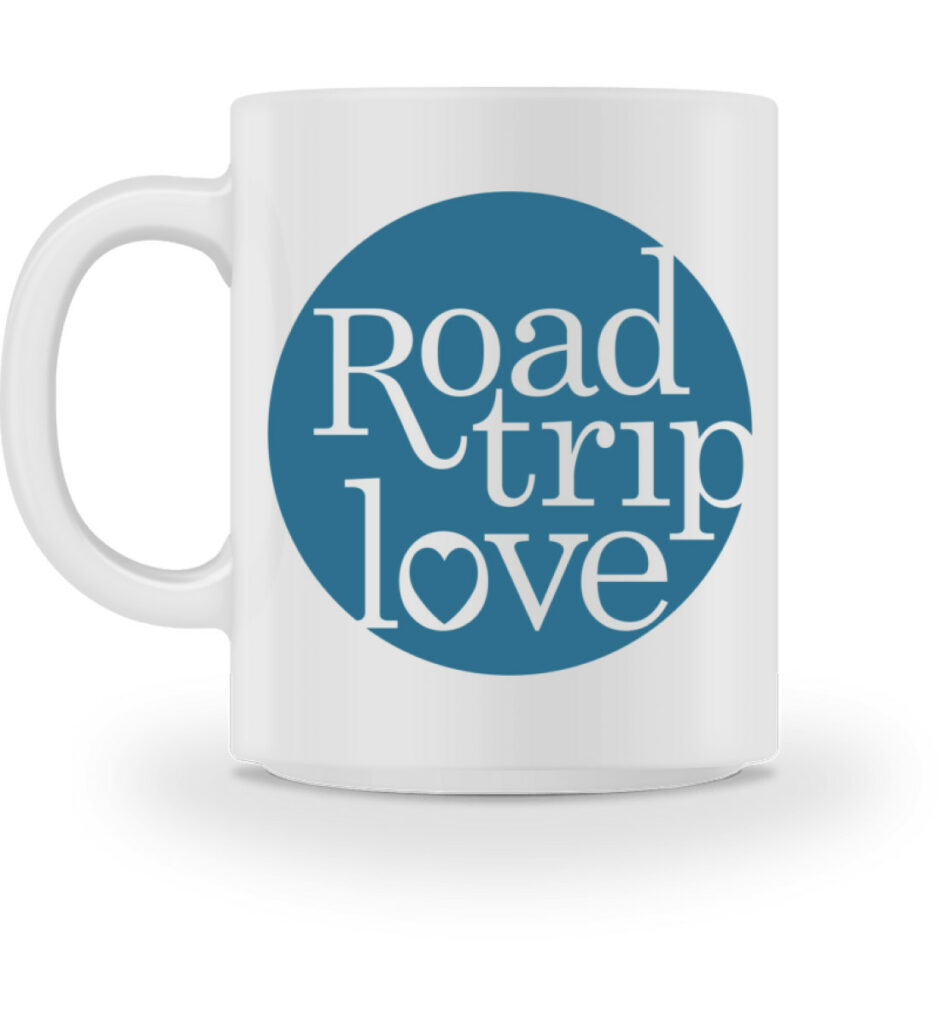 RoadTripLove - Tasse mit Meerblau - Tasse-3