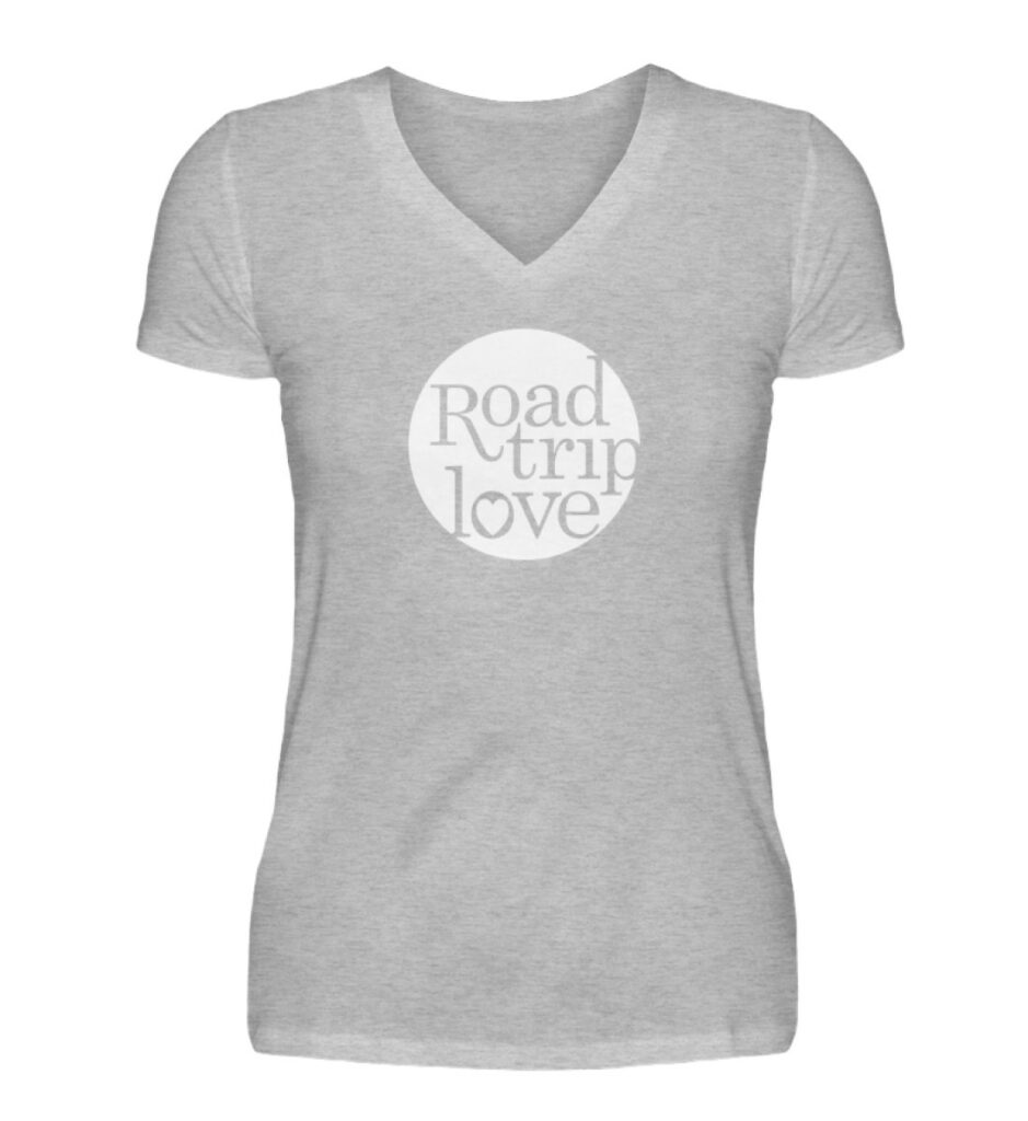 RoadTripLove Shirts - V-Neck Damenshirt-17