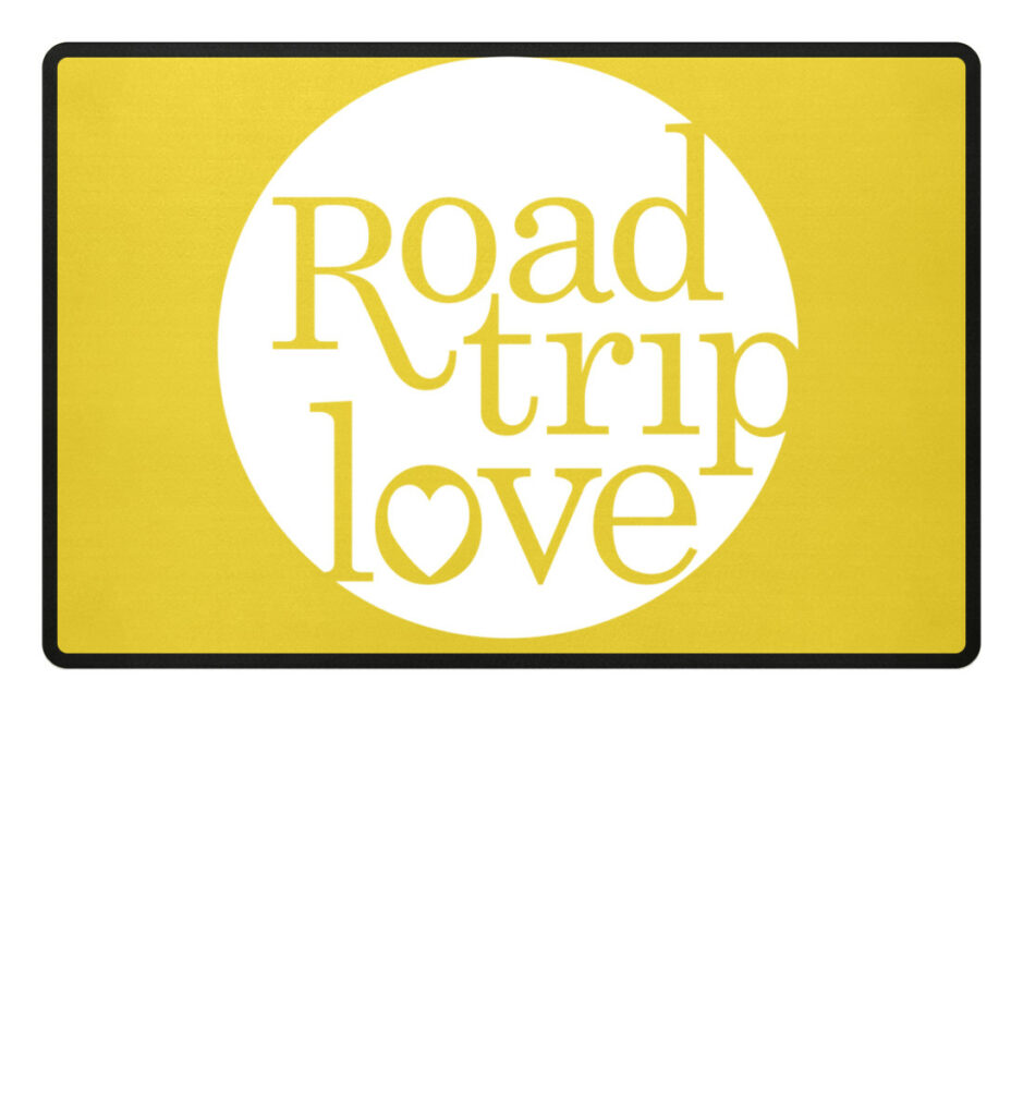 RoadTripLove Fußmatte YELLOW