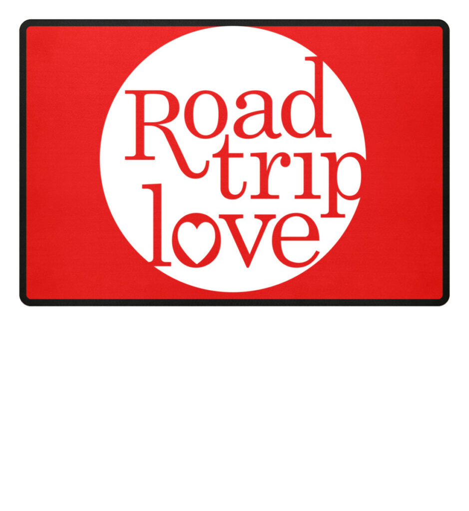 RoadTripLove Fußmatte RUBIN RED