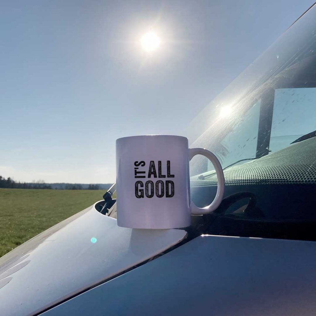 Wohnmobil Van Tasse Camping It's all good