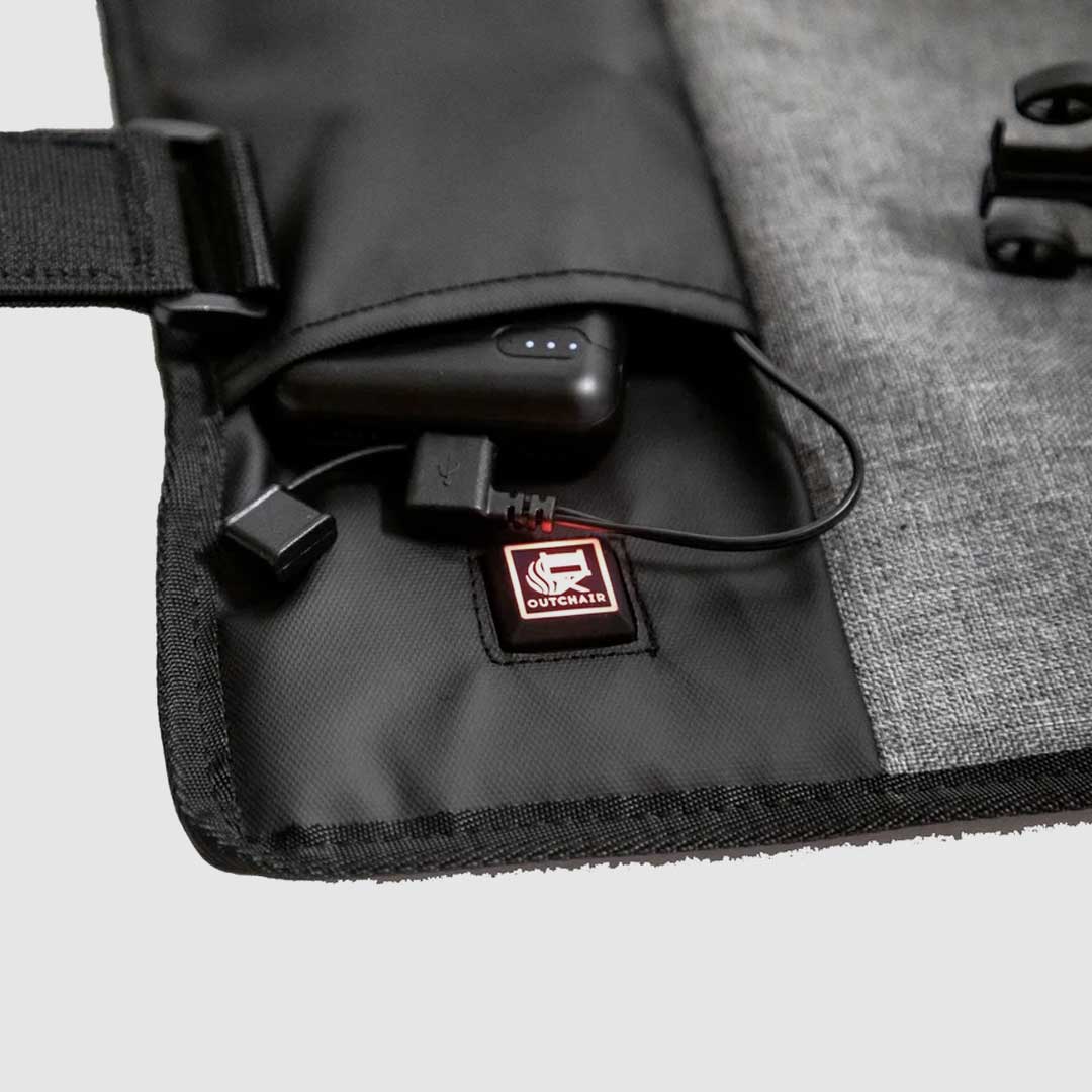 Heizkissen Mobile beheiztes Sitzkissen für Bürostuhl USB