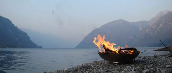 Campingplatz Lago Idro Wohnmobil Van