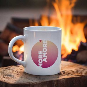 RoadtripLove Keramiktasse für Camping, Roadtrip mit More Amore